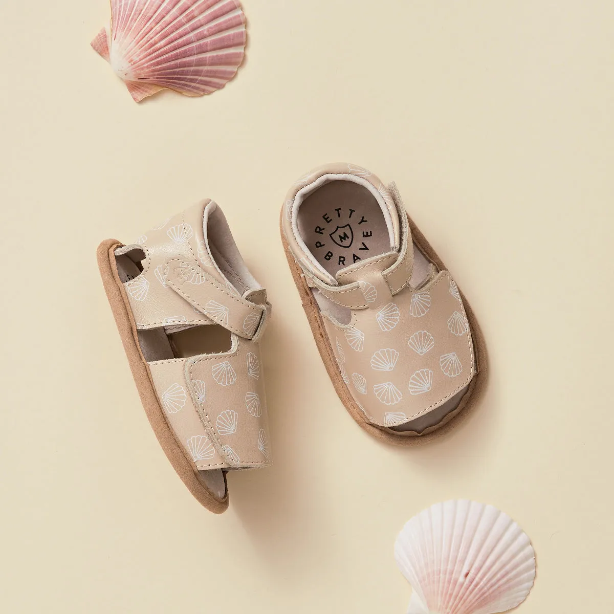 Baby Phoenix Sandals (Scallops)