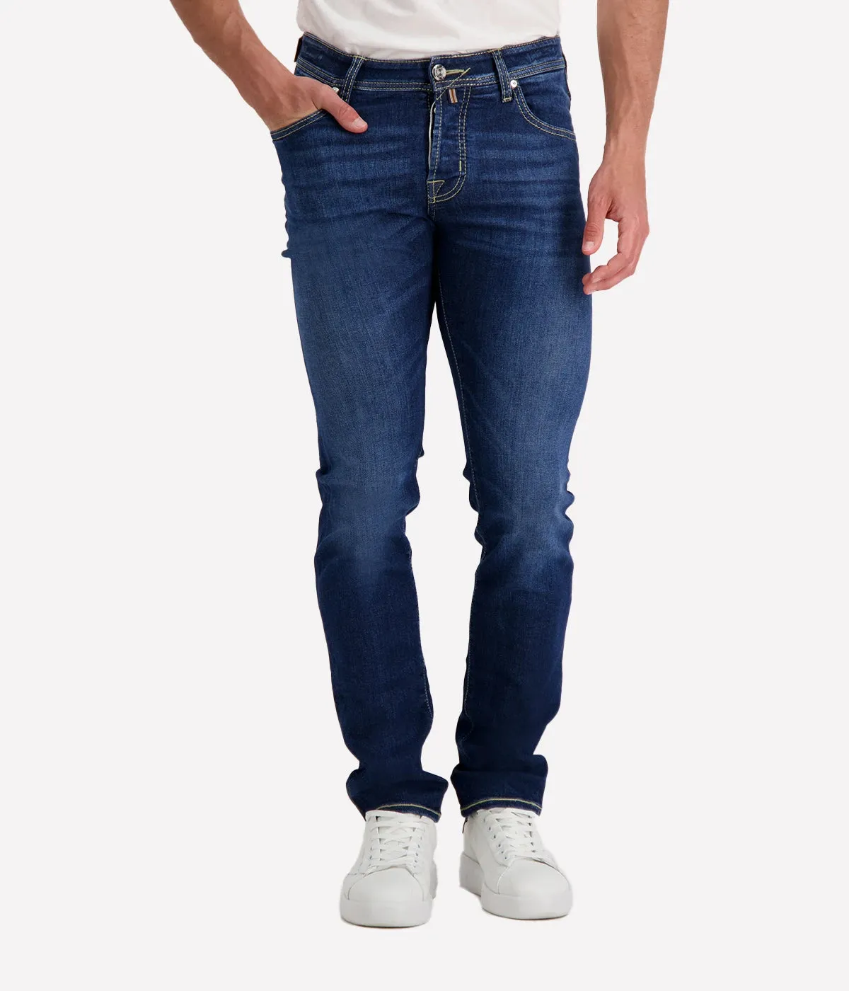 *FINAL SALE* Nick 5 Pocket Slim Fit Jean in Blue