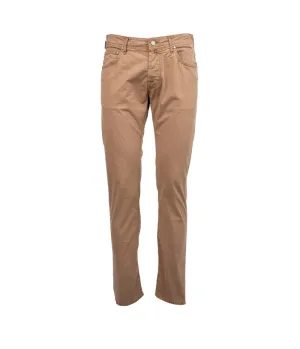 *FINAL SALE* Nick 5 Pocket Slim Fit Jeans in Rust Brown