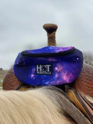 Galaxy Saddle Pouch