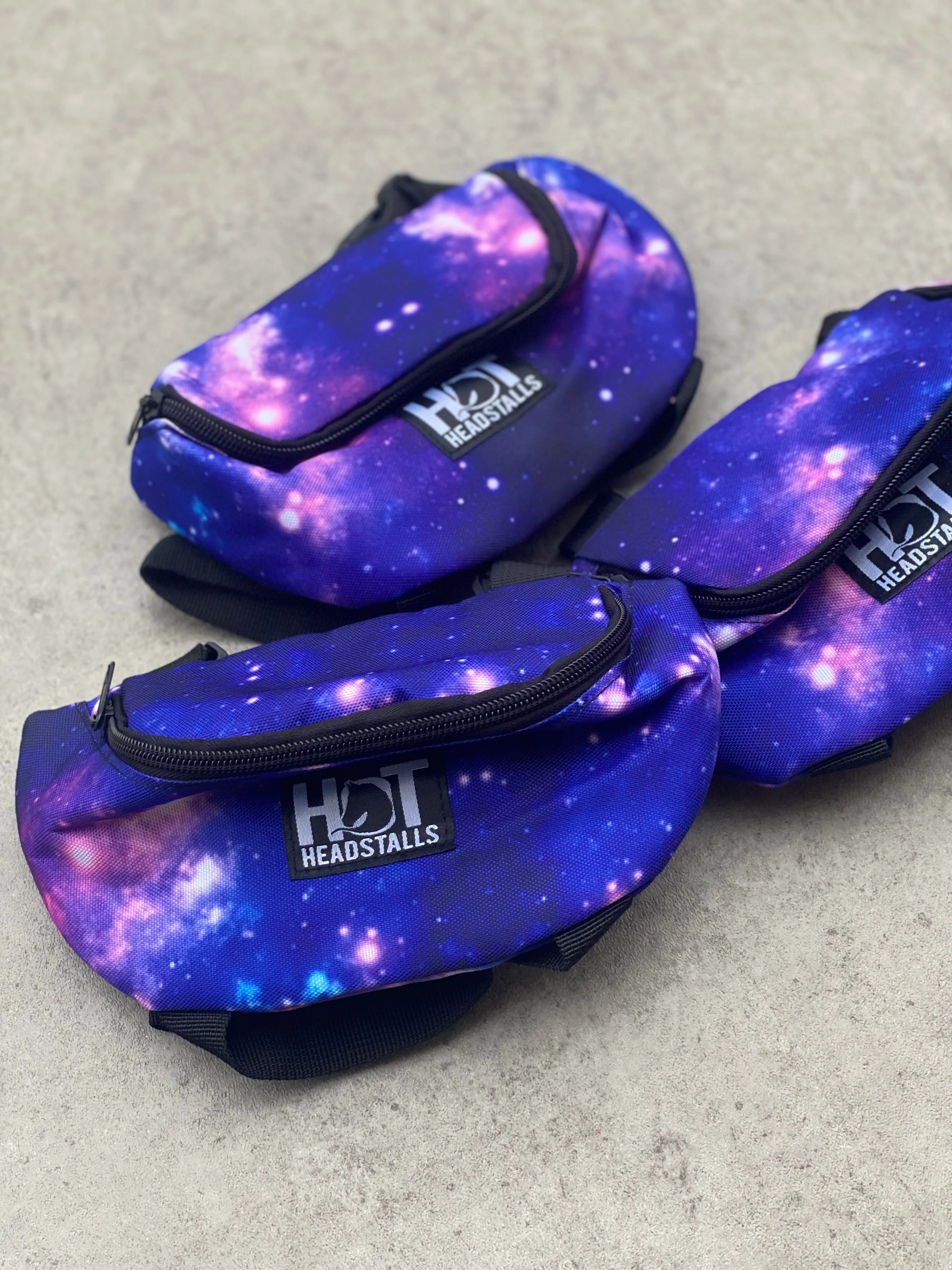 Galaxy Saddle Pouch