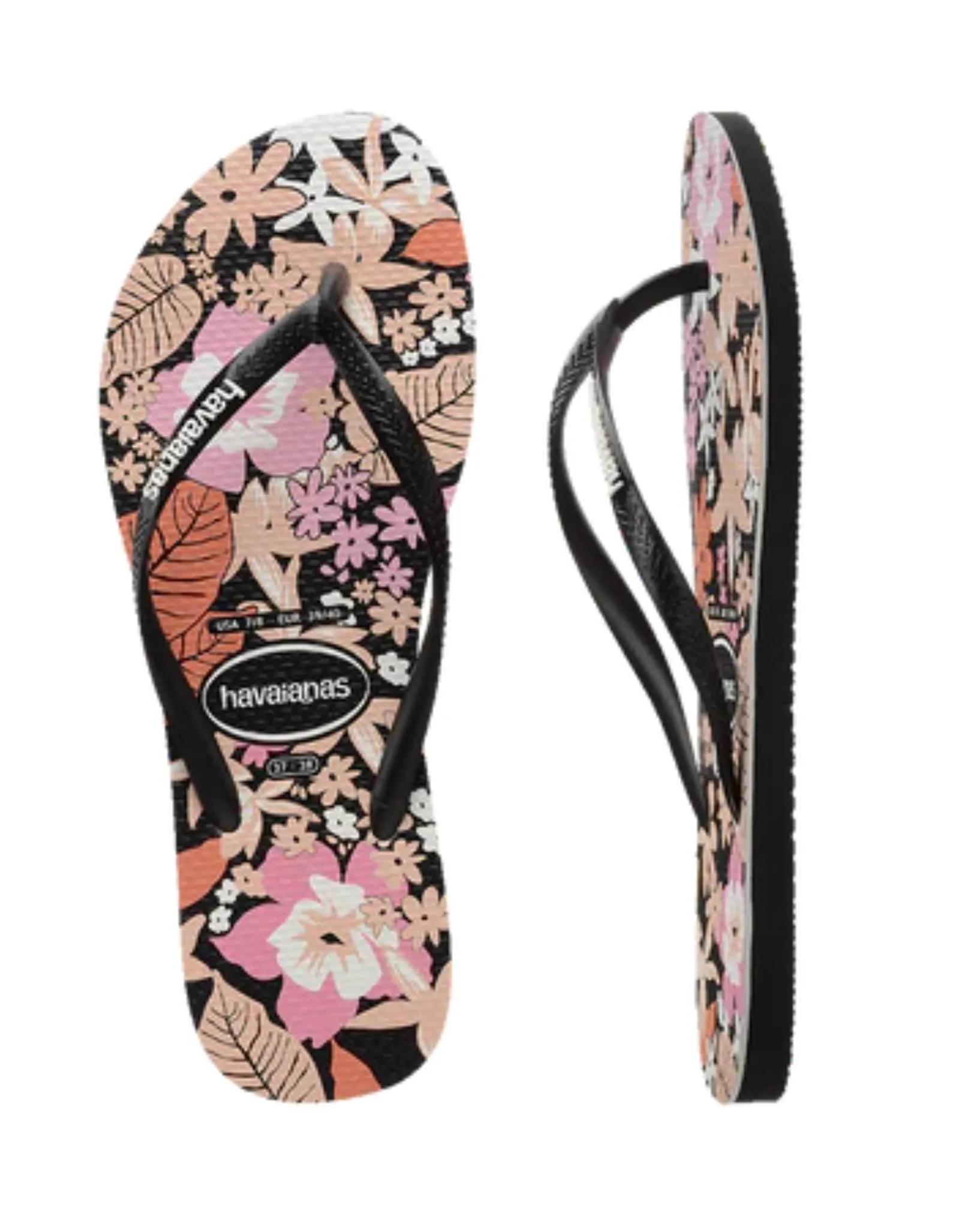 Girl Slim Ditsy Bloom Flip Flops