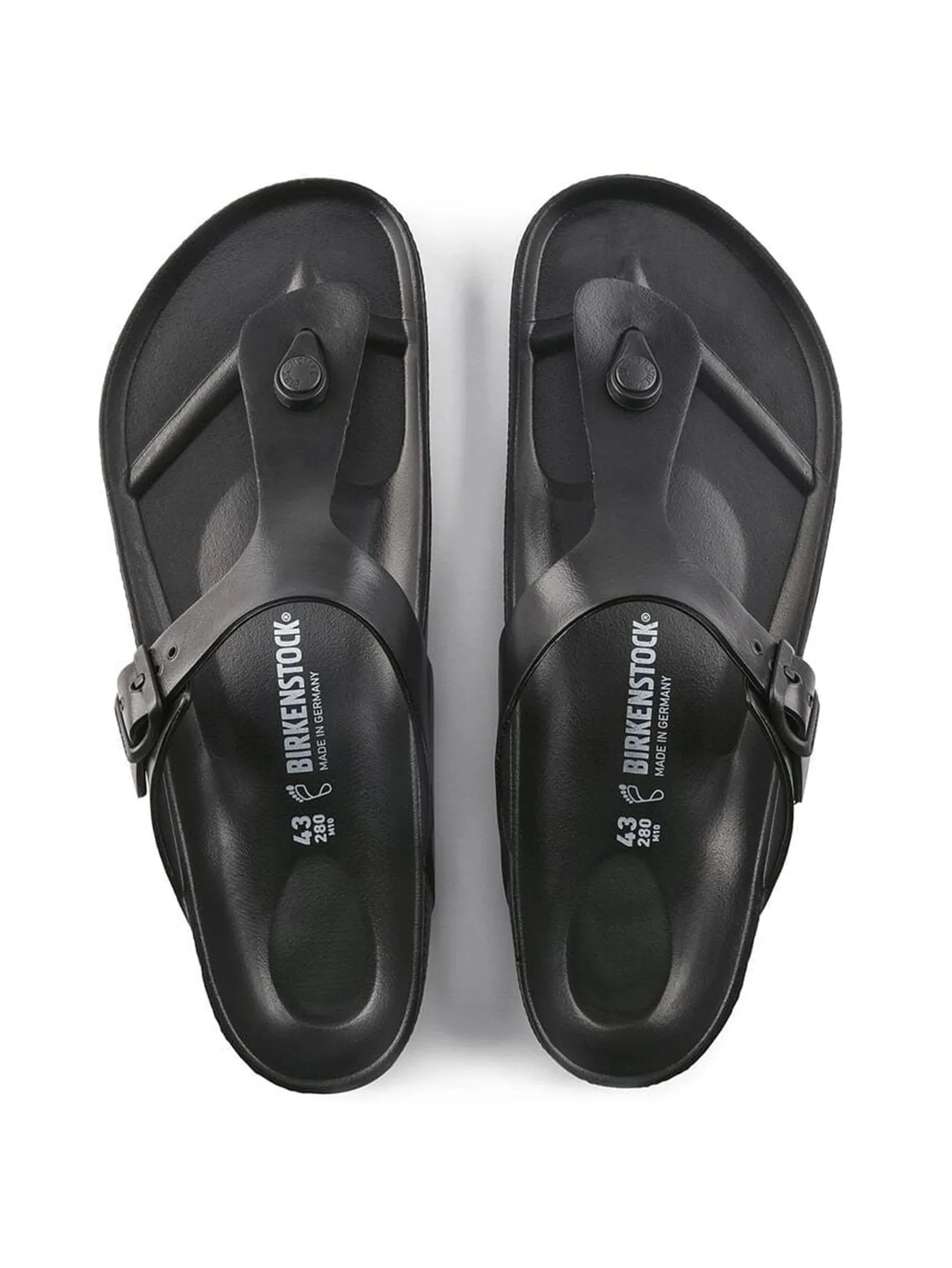Gizeh Eva R Black Sandals