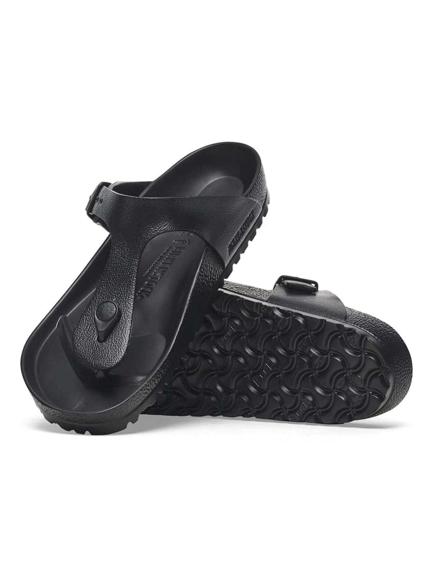 Gizeh Eva R Black Sandals