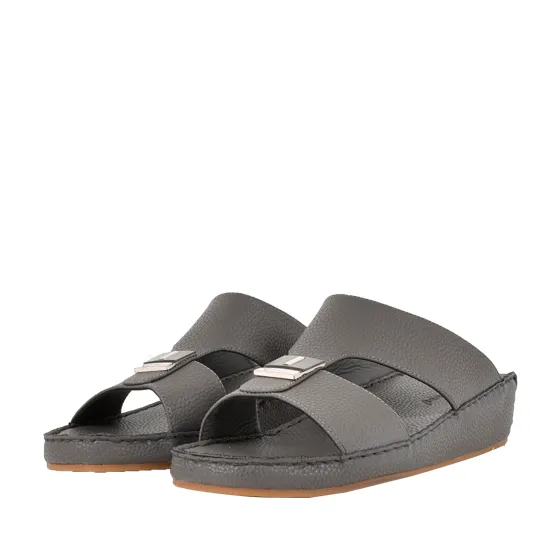 Mens Arabic Sandals Grey