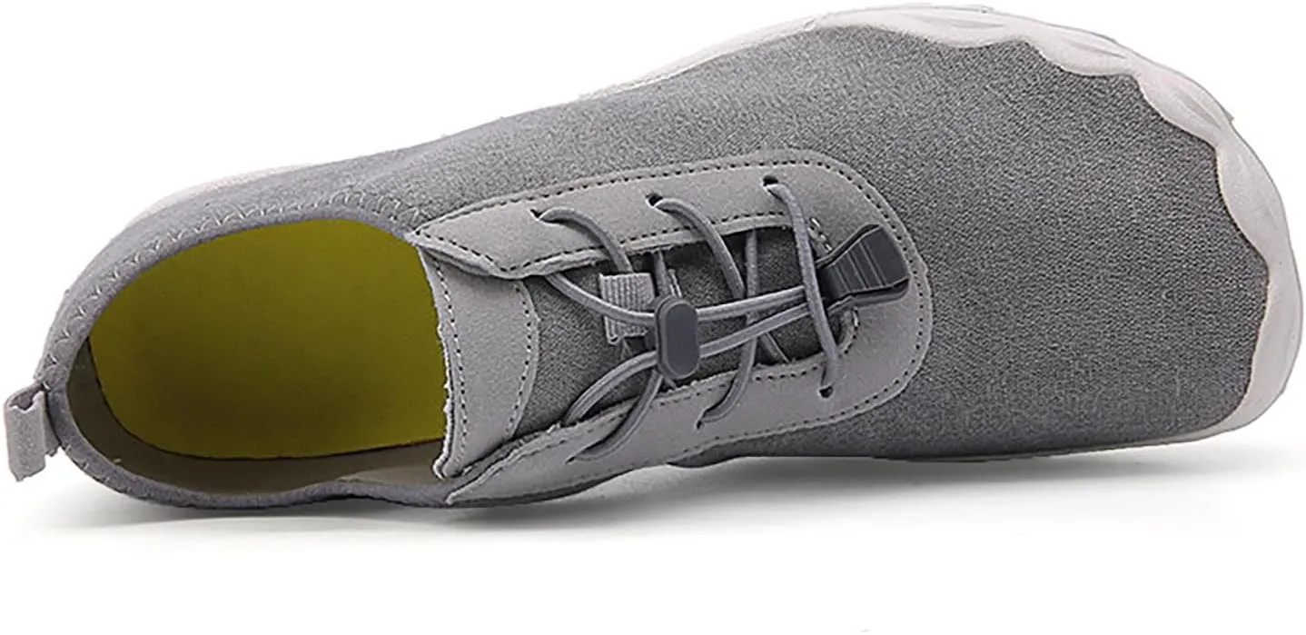 Mens Casual Shoes Wide Feet Casual Work Shoes Shoes Sneakers Men's KnitFlex Breeze Mesh Sneakers Oxfords Lace Steel Toe Tennis Shoe Cross Trainer Shoe