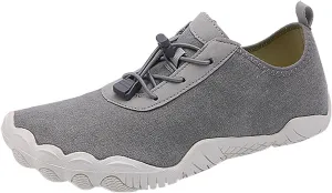 Mens Casual Shoes Wide Feet Casual Work Shoes Shoes Sneakers Men's KnitFlex Breeze Mesh Sneakers Oxfords Lace Steel Toe Tennis Shoe Cross Trainer Shoe