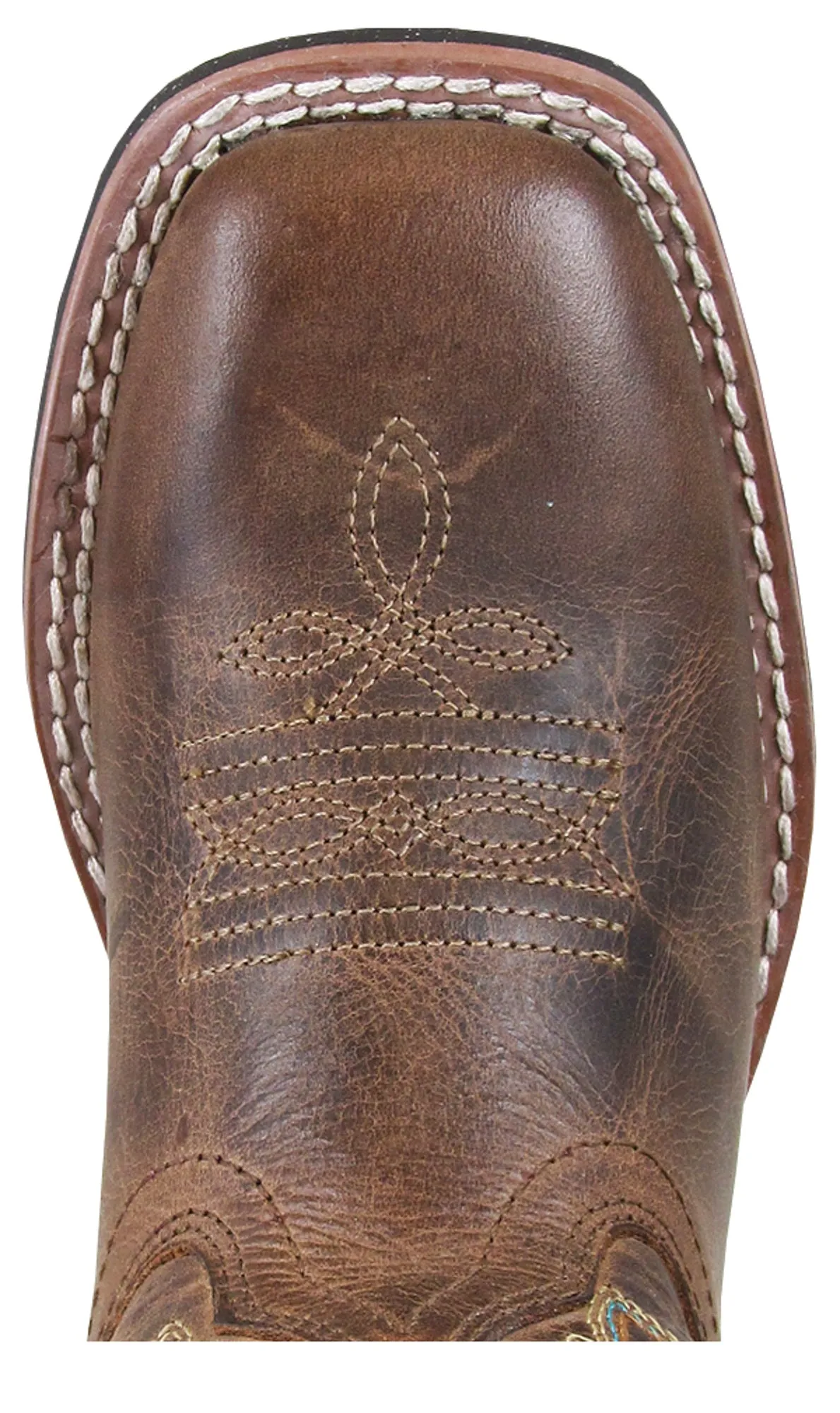 Smoky Mountain Boots Youth Unisex Jesse Brown Leather Crackle 7 D