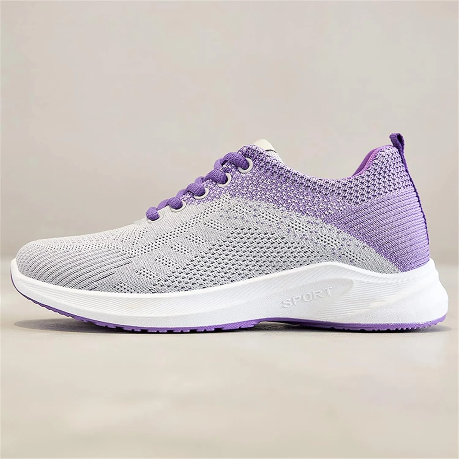 Sneakers for Women Casual Mesh Breathable Lace Up Walking Mens Running Shoes Wide Width Shoes Casual Brown Sneakers White Tennis Shoe Trainers Shoe