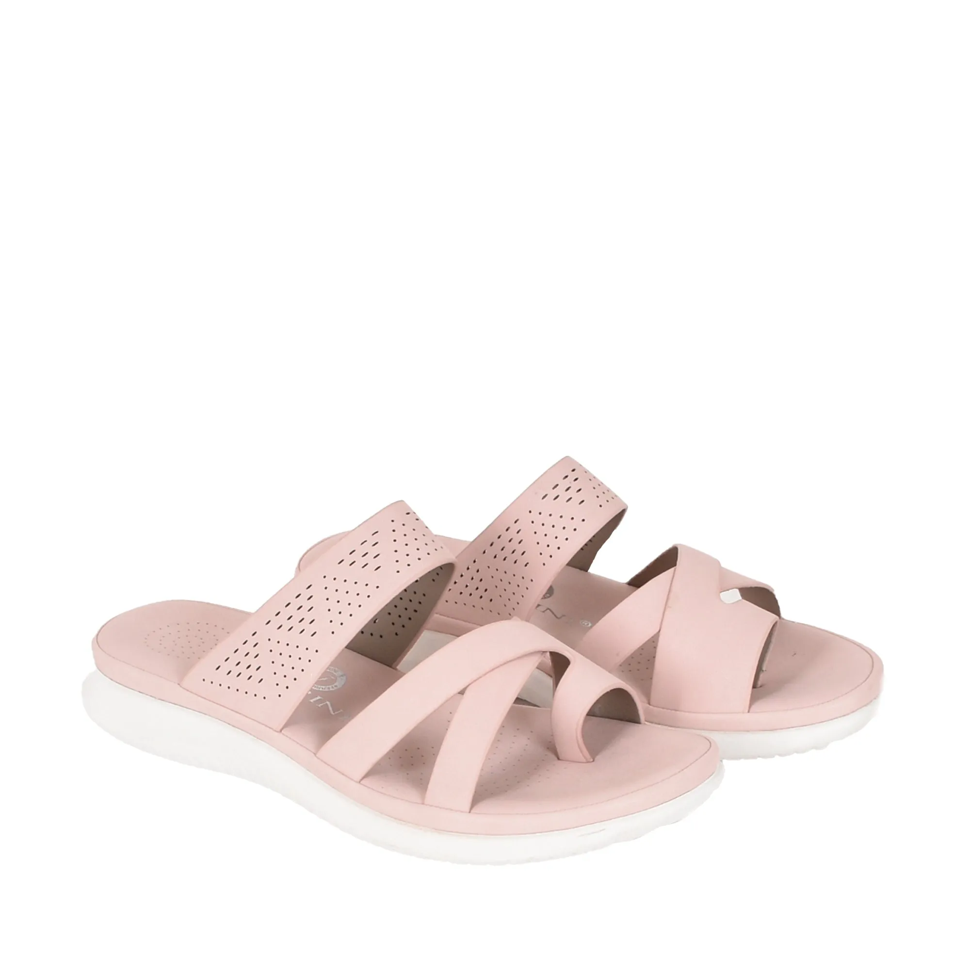 Womens Strap Flat Slipper
