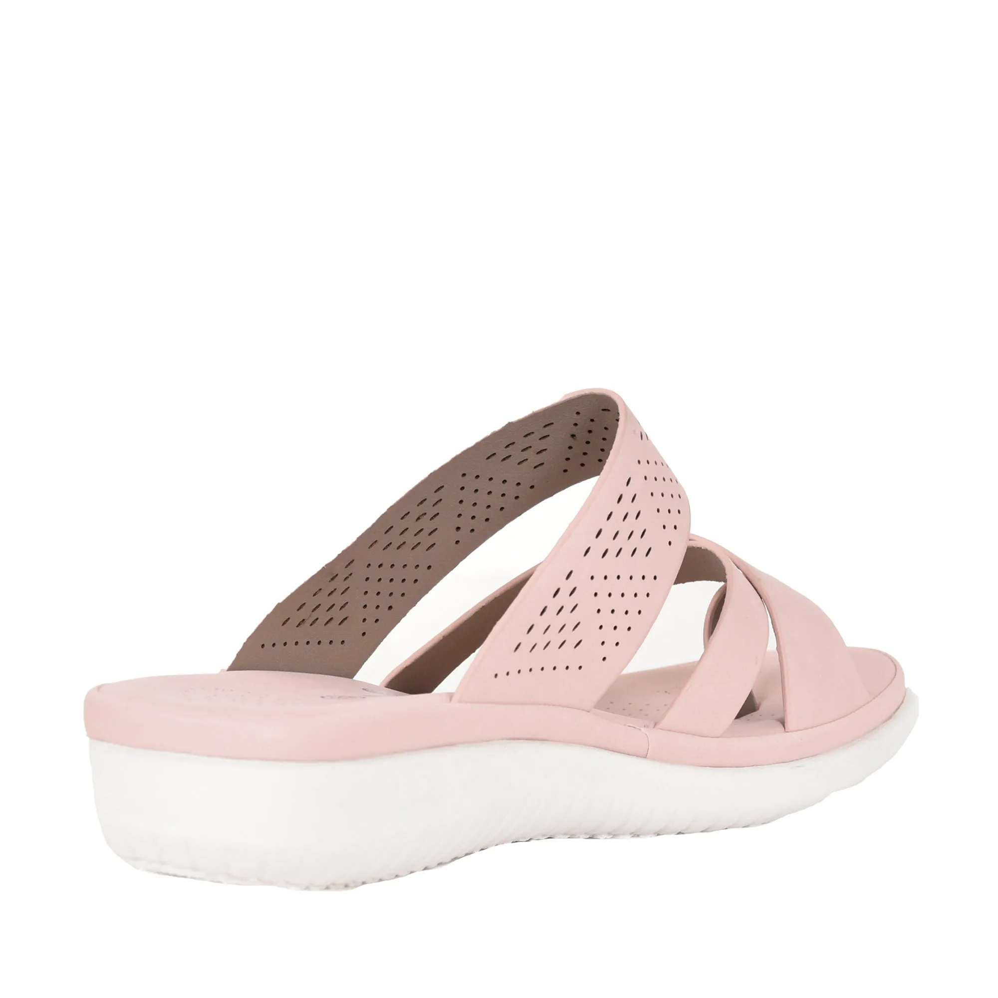 Womens Strap Flat Slipper